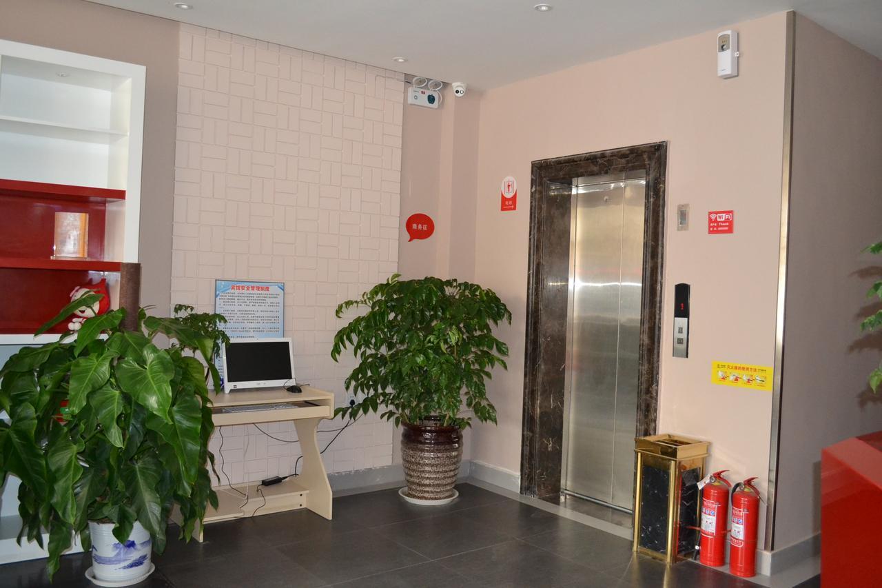 Thank Inn Chain Hotel Zibo Road Dongying Buitenkant foto