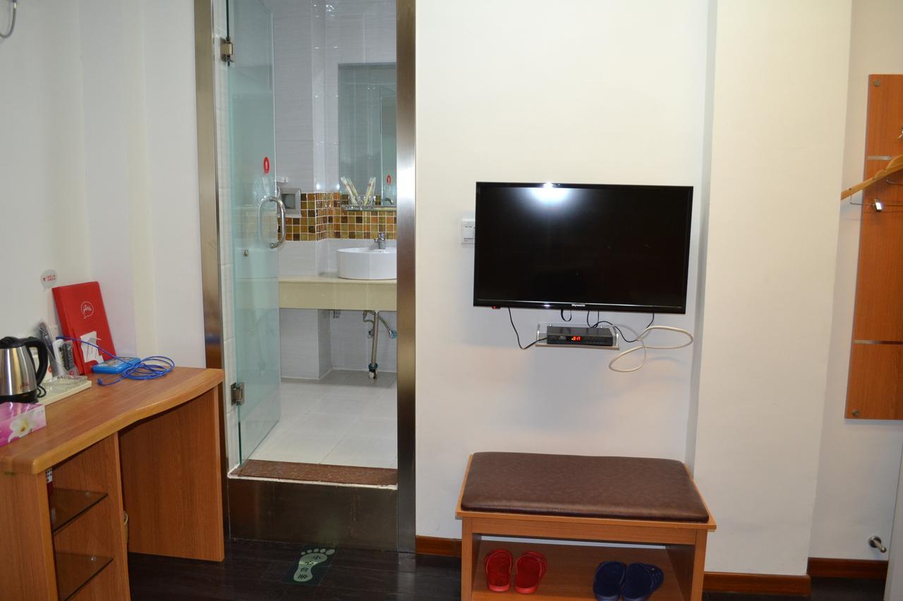 Thank Inn Chain Hotel Zibo Road Dongying Buitenkant foto