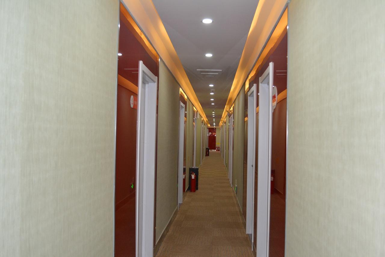 Thank Inn Chain Hotel Zibo Road Dongying Buitenkant foto
